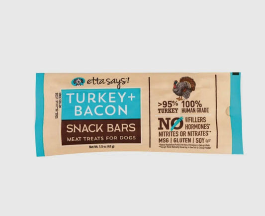 Etta Says! Meat Snack Bar Turkey + Bacon