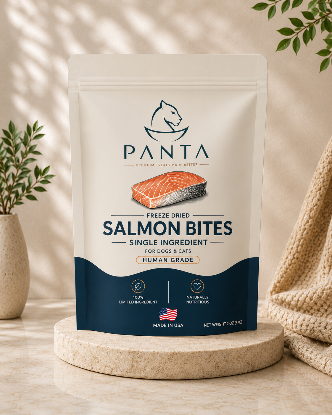 Freeze-Dried Salmon Bites