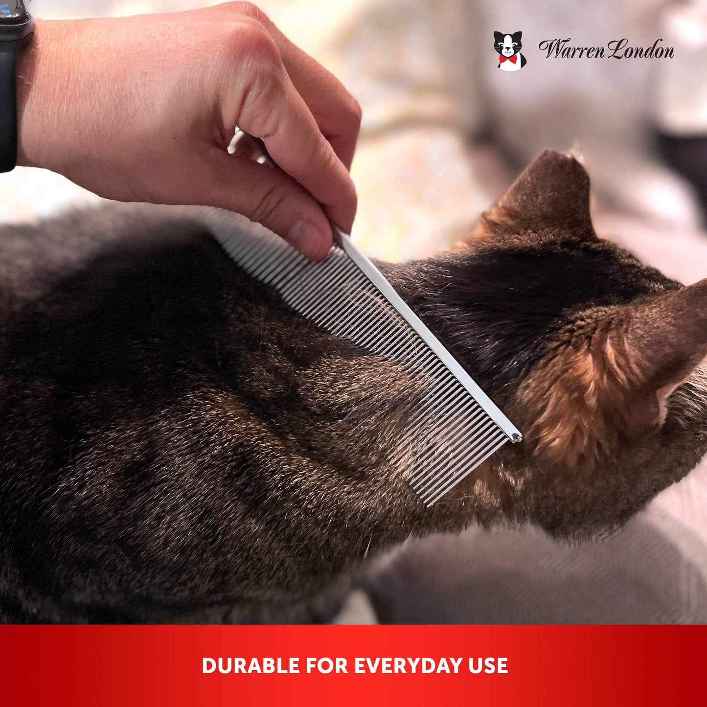 Cool Cat Comb - 7.5" Everyday Copper Grooming Tool