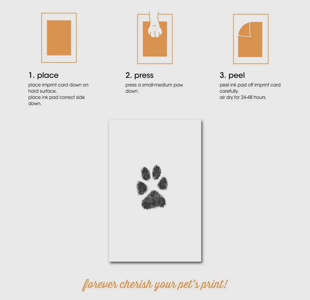 Pet Pawprint Clean-Touch Ink Pad