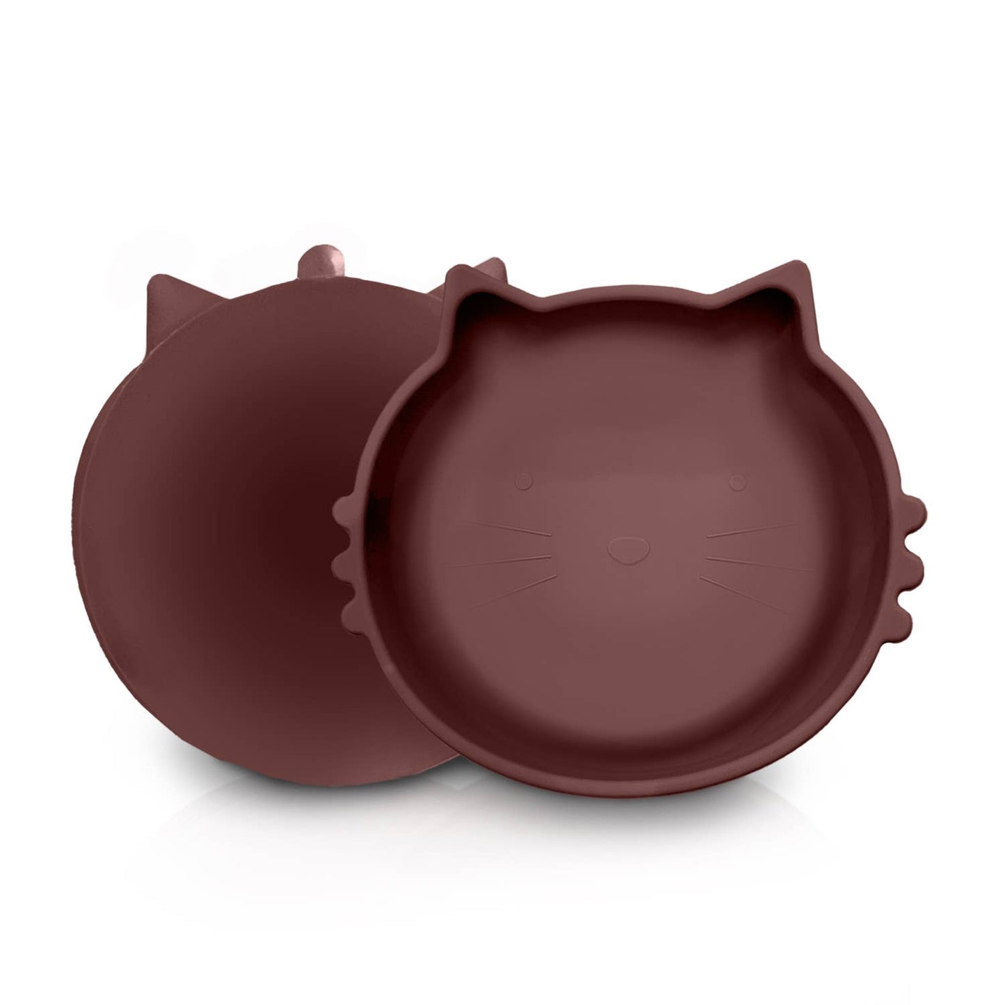 P.T. Supply Co. Cat Shaped Silicone Pet Bowl