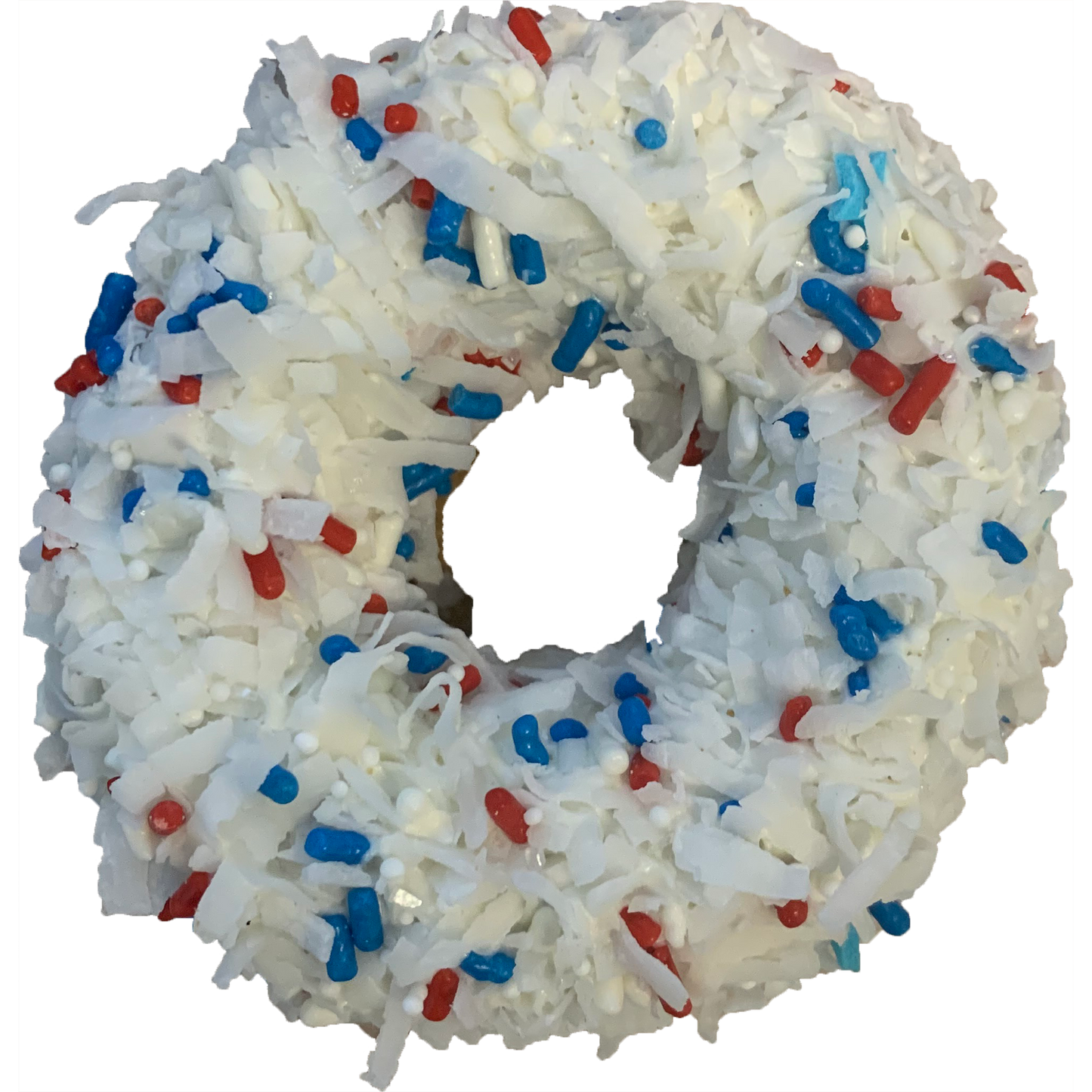 🎆✨ Gourmet Donut – The Sparkler Dog Treat