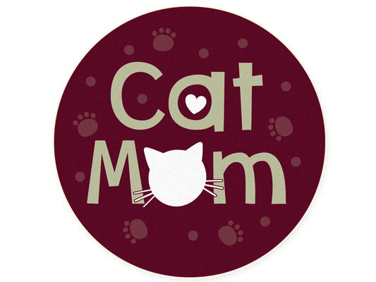 Car Coaster - Cat Mom