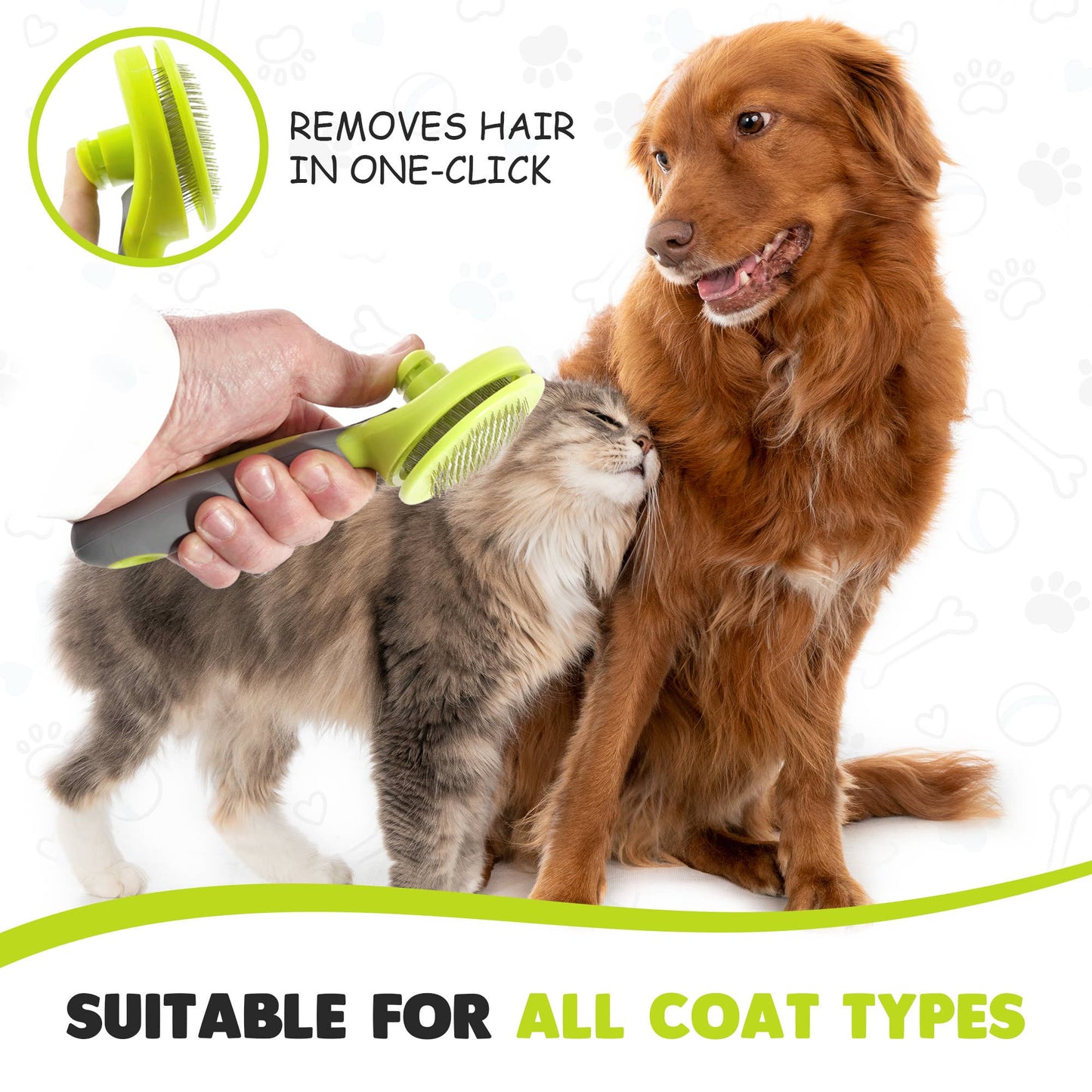 Retractable Slicker Brush