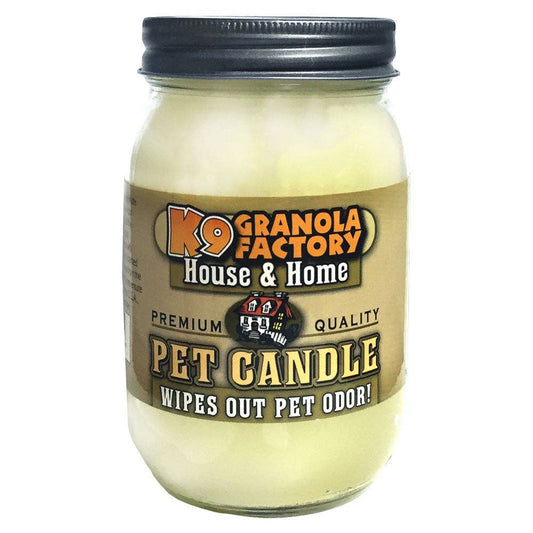 Jack Frost Pet Odor Eliminator Candle, 16-oz