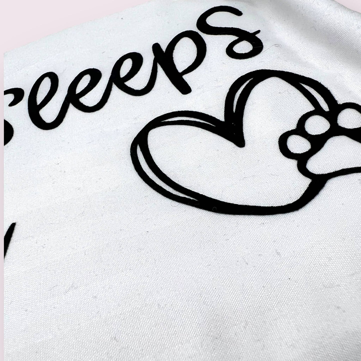 The Dog Sleeps Here Pillowcase Set