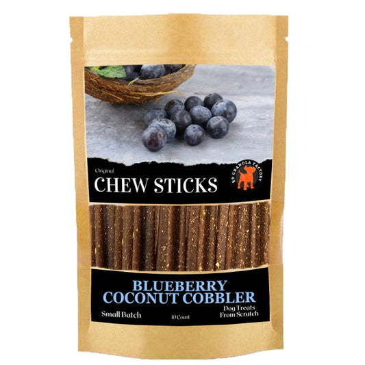 Blueberry Coconut Cobbler Chew