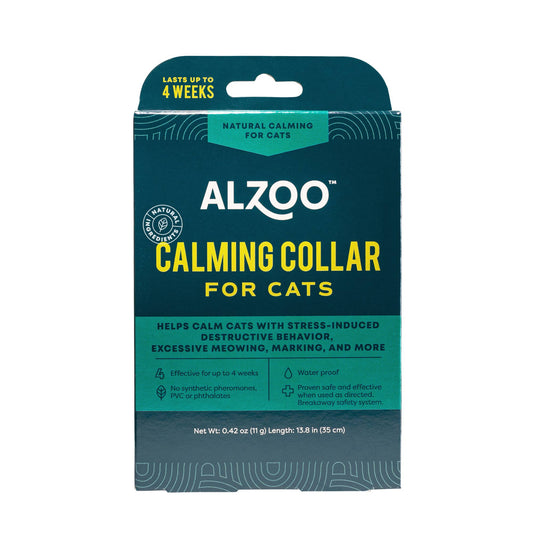 🐱 ALZOO Plant-Based Calming Collar for Cats