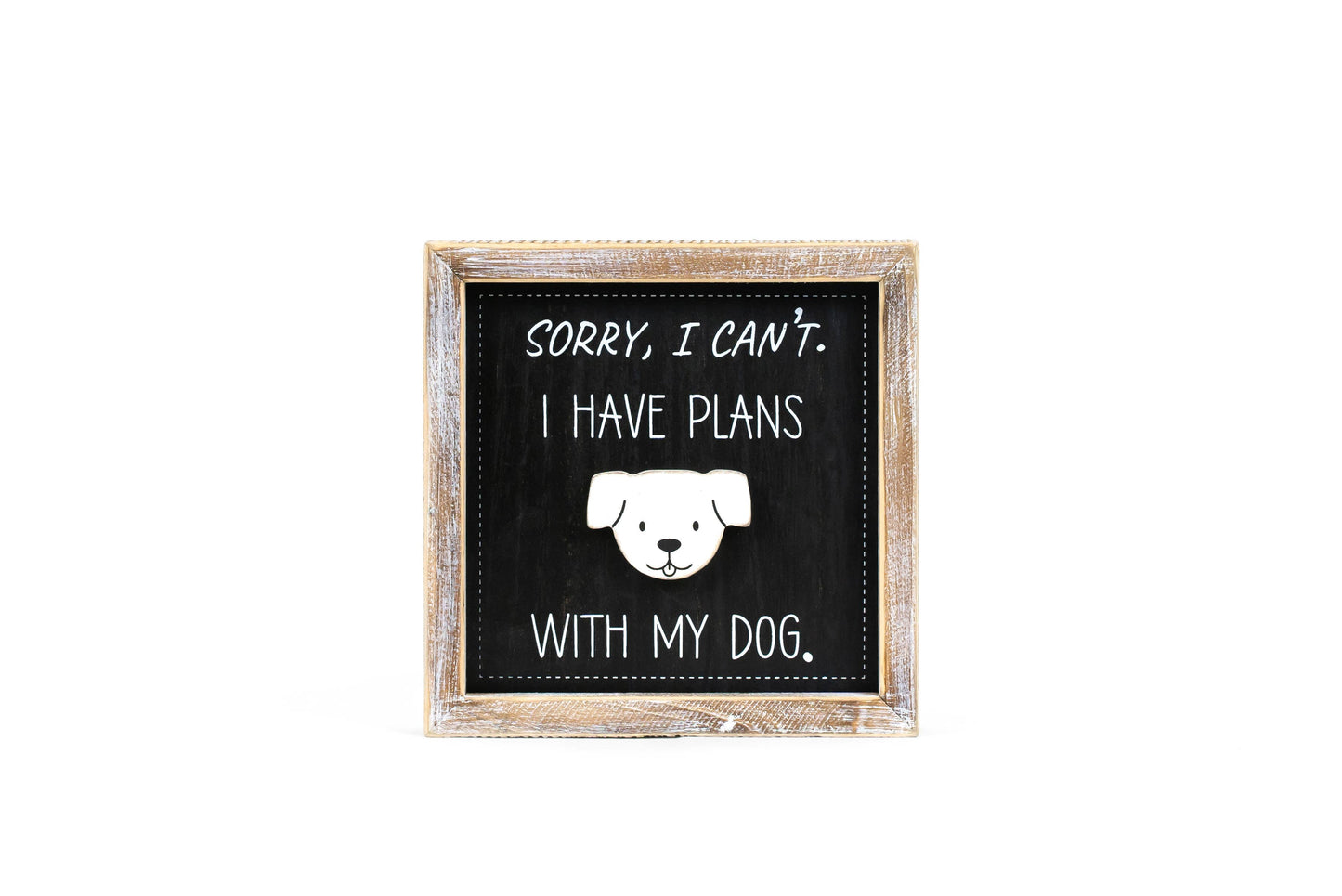 (SORRY) PETS Reversible Wood Sign