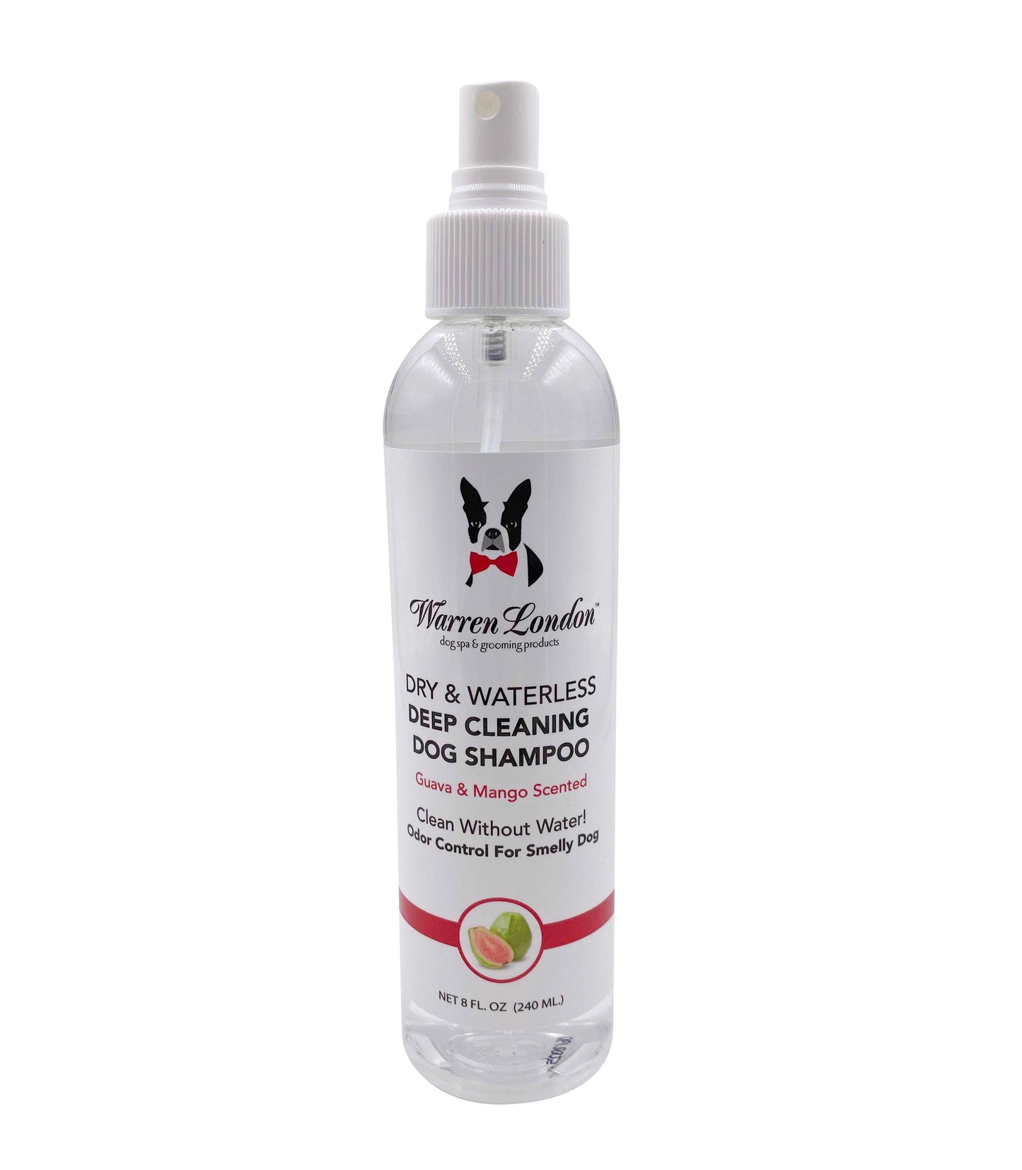 Dry & Waterless Shampoo - Green Apple Scent - 8 oz