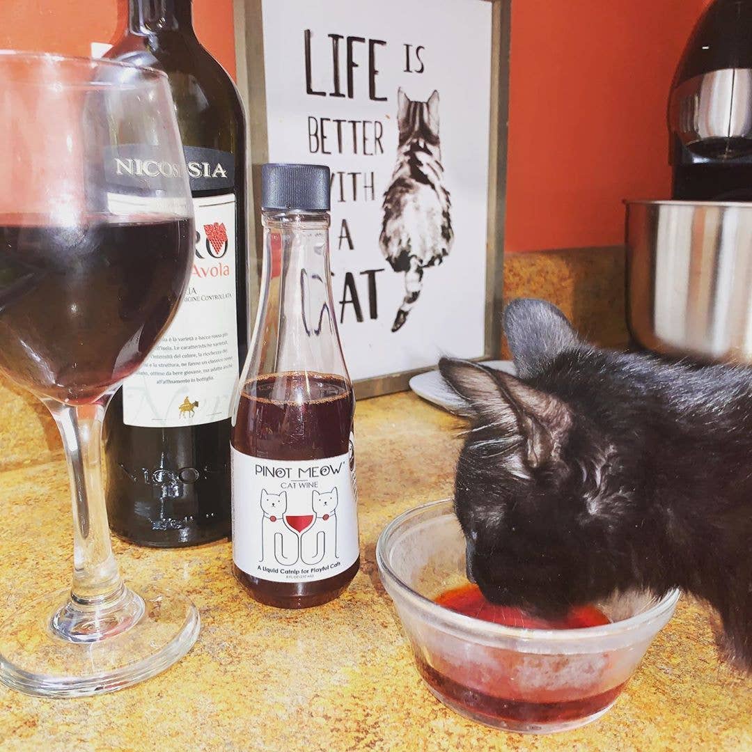 Pinot Meow Cat Wine