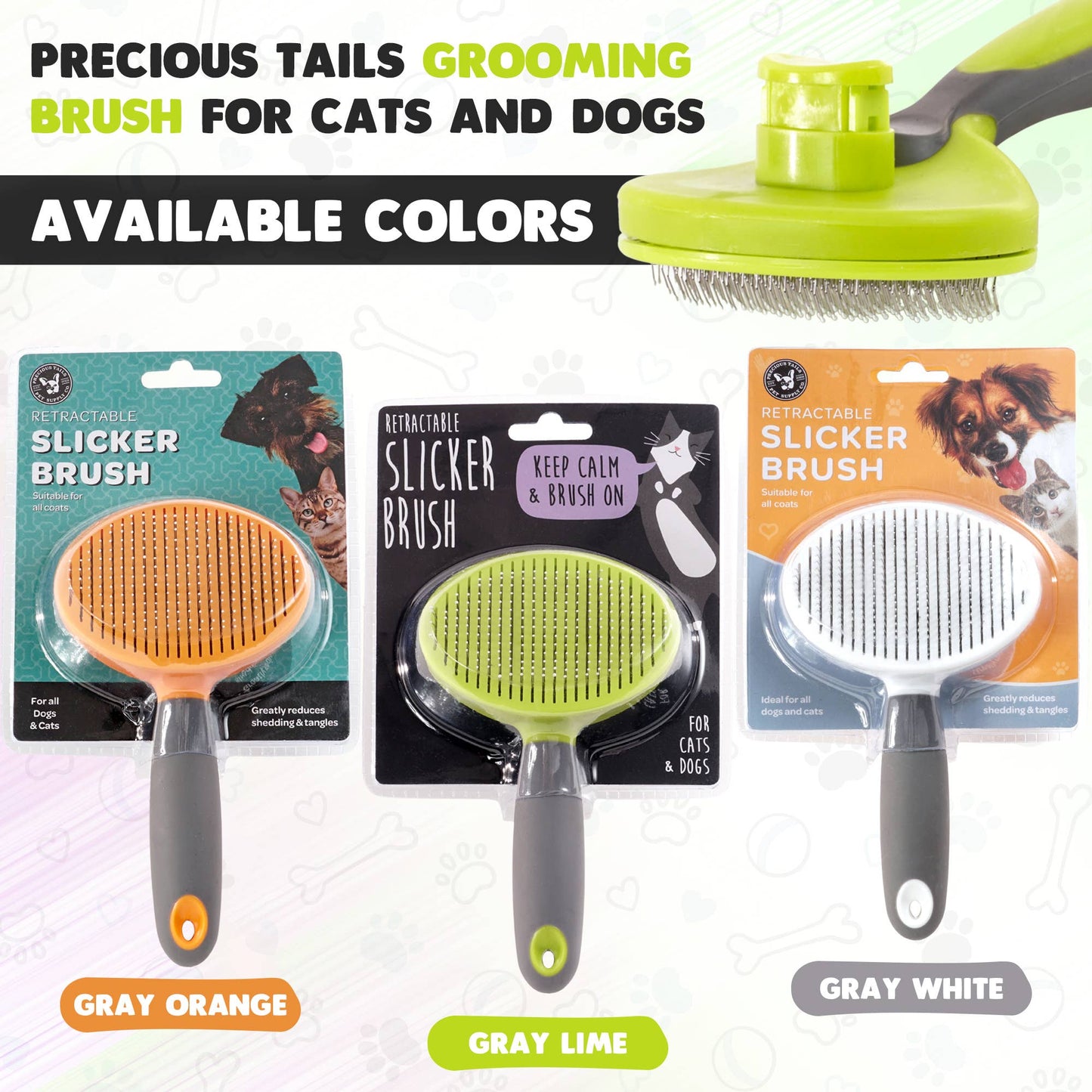 Retractable Slicker Brush