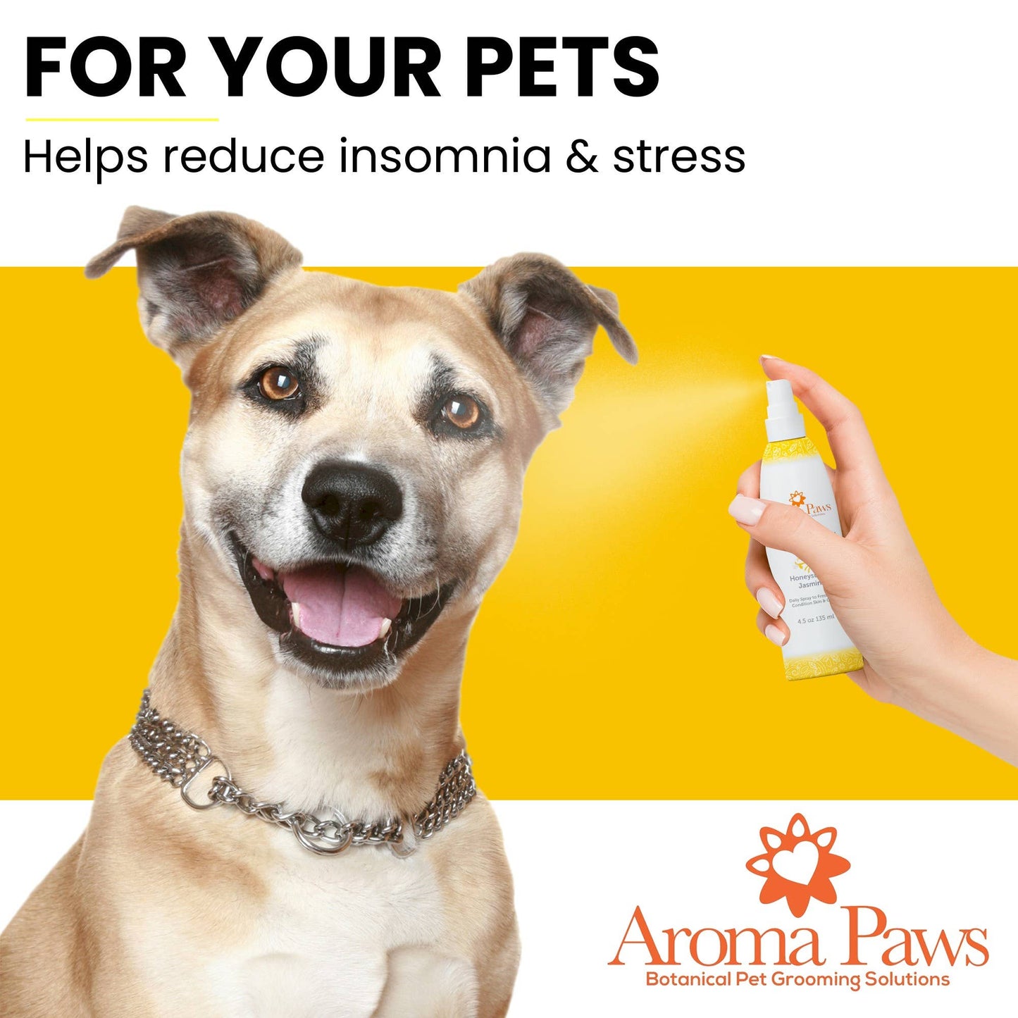 Dog Coat Spray Honeysuckle Jasmine 4.5 oz
