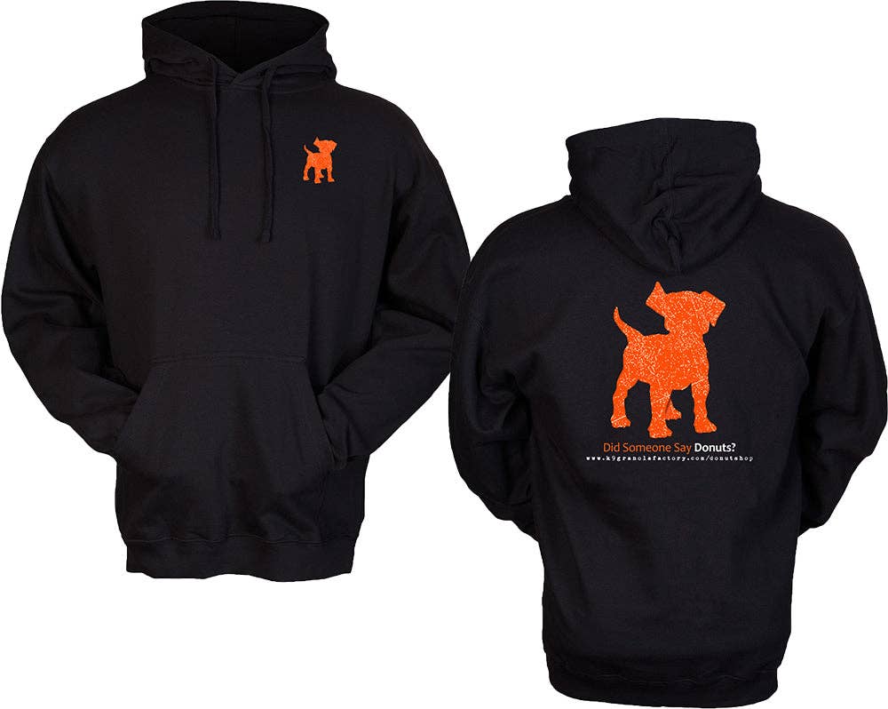 K9 Granola Factory Donut Shop HOODED Sweatshirt