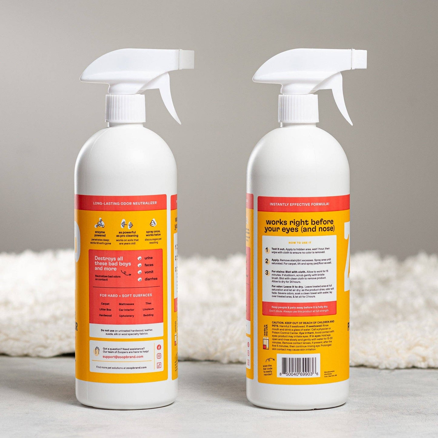 Enzyme-Powered Natural Stain and Odor Pro Eliminator