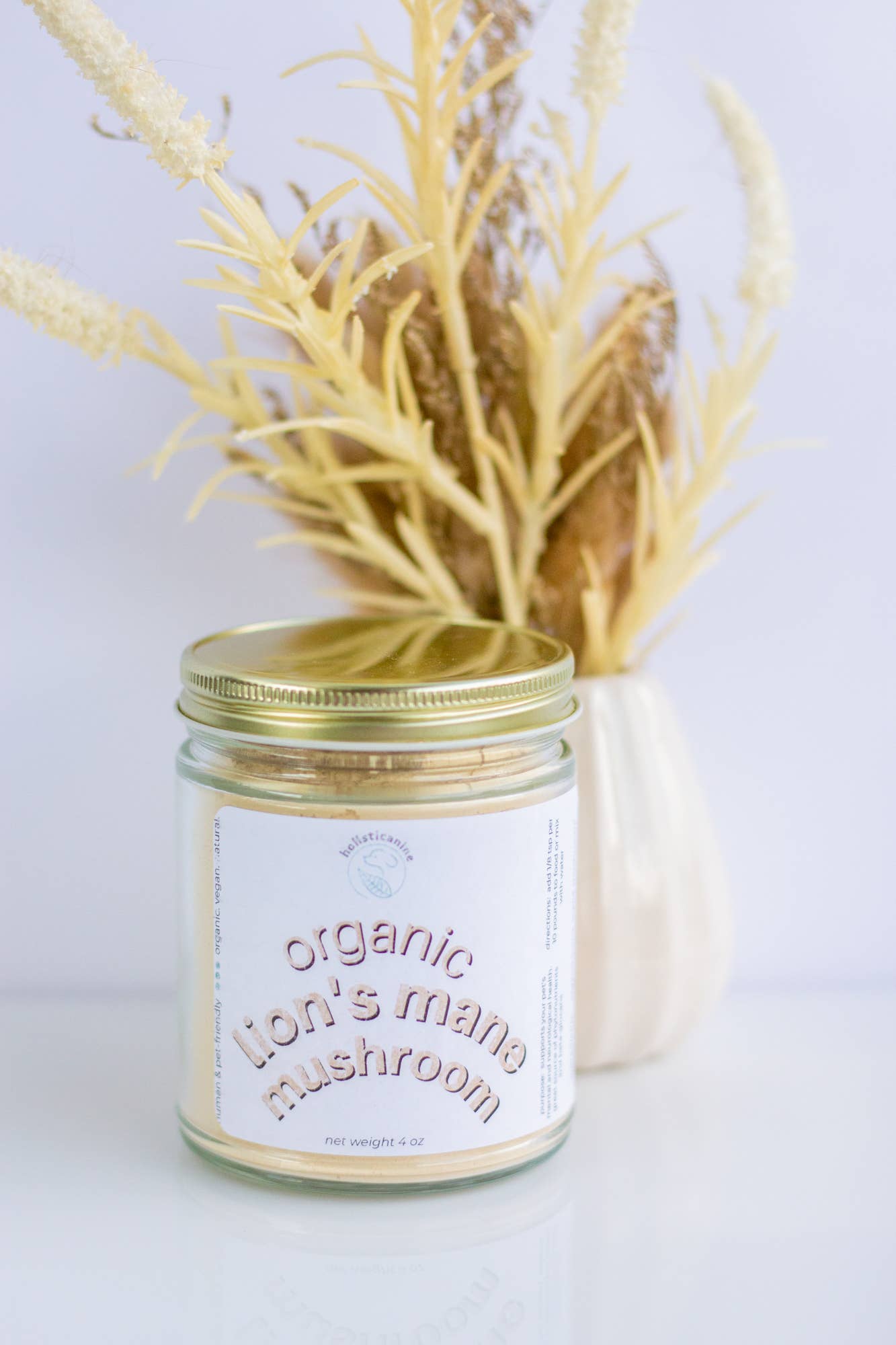 Organic Lion's Mane Mushroom Supplement