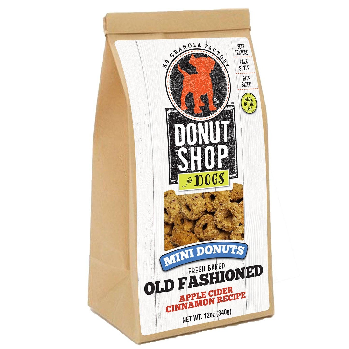 🍎🍩 Mini Donuts – Apple Cider Cinnamon Dog Treats