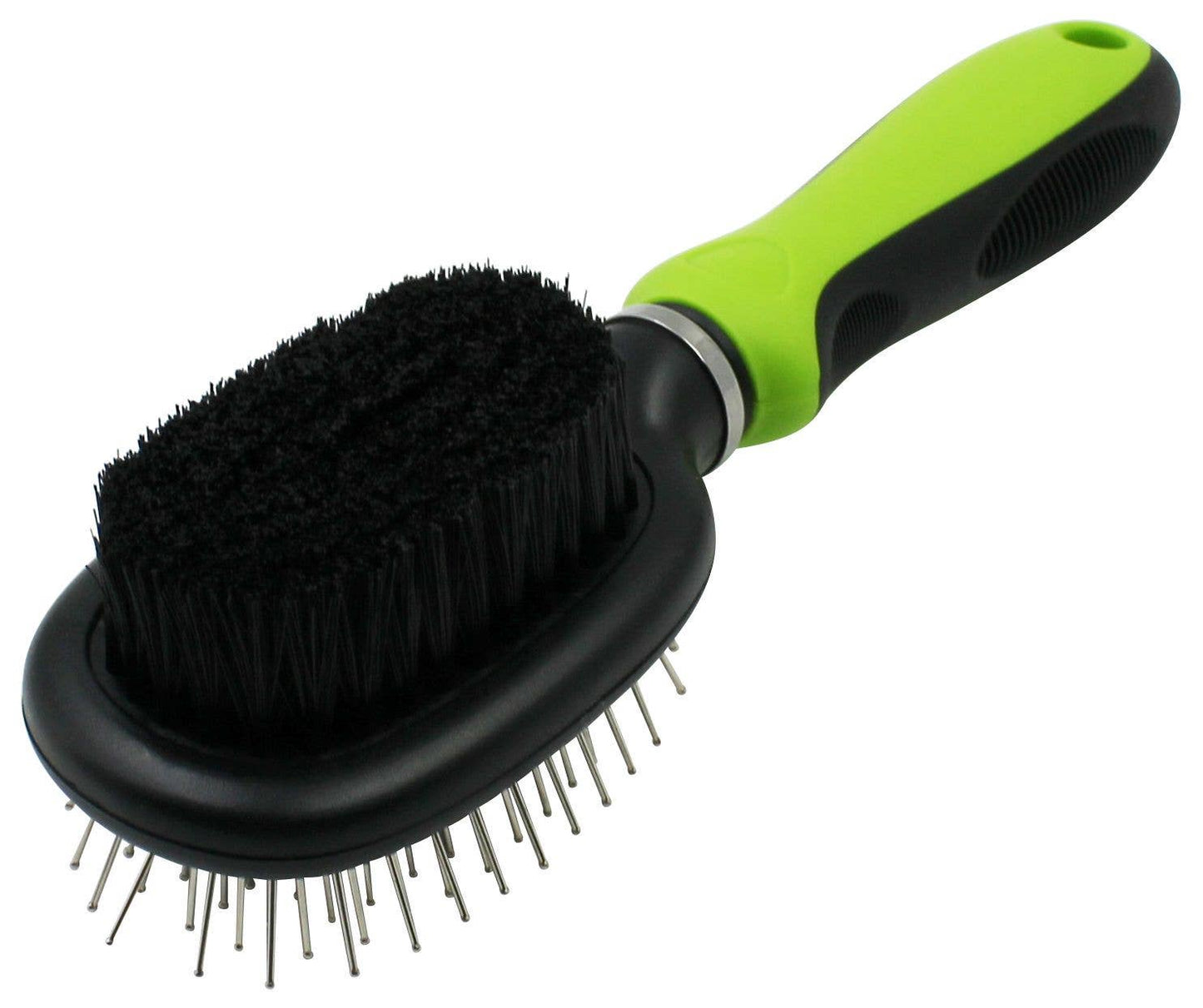 Pet Life ® Flex Series 2-in-1 Dual-Sided Pin & Grooming Pet