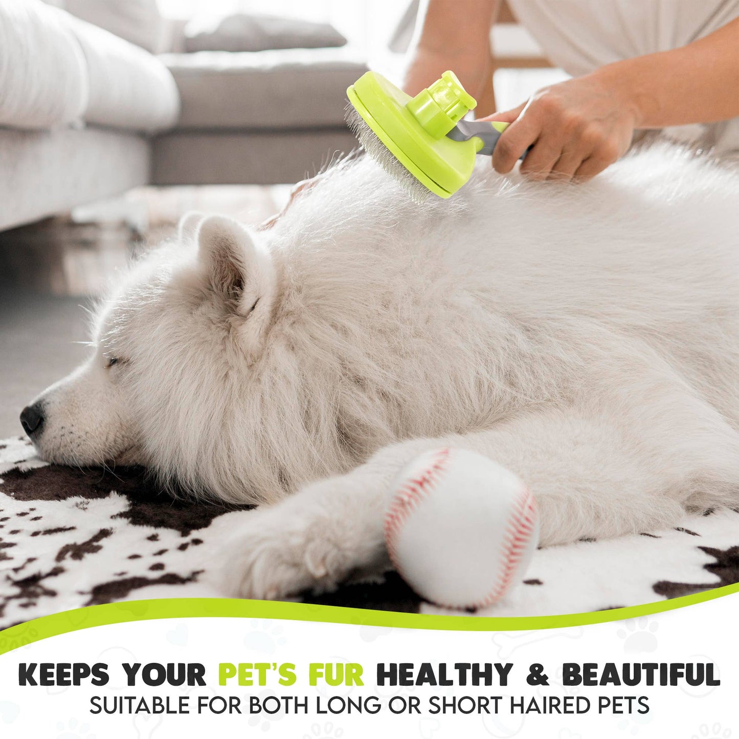 Retractable Slicker Brush