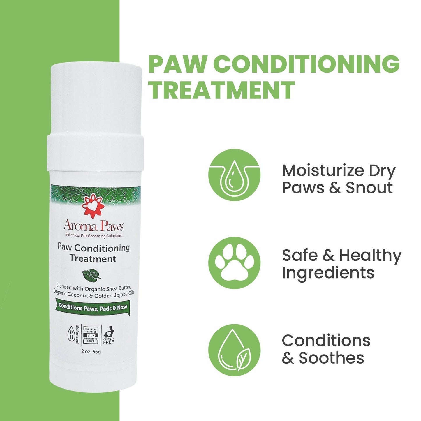 2 Oz. Paw Conditioning Treatment- Roll on Applicator