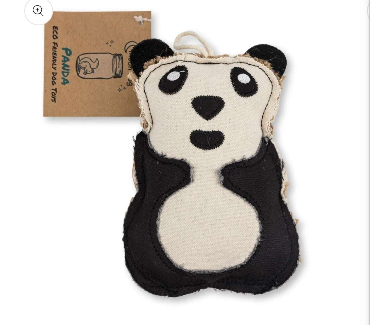 Eco-Friendly Canvas Panda Dog