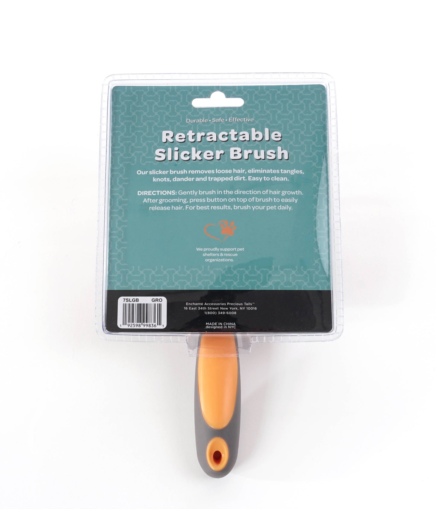 Retractable Slicker Brush