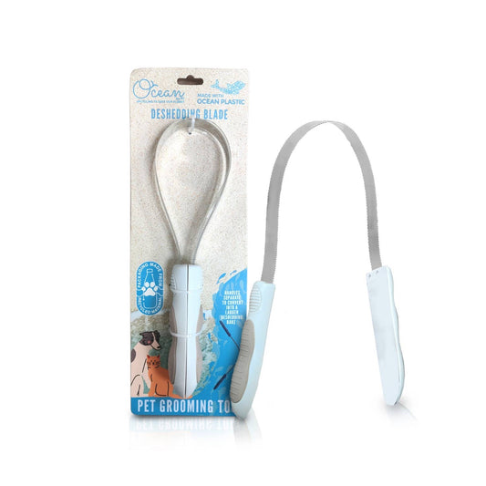Ocean Plastic Pet Deshedding Grooming Tool