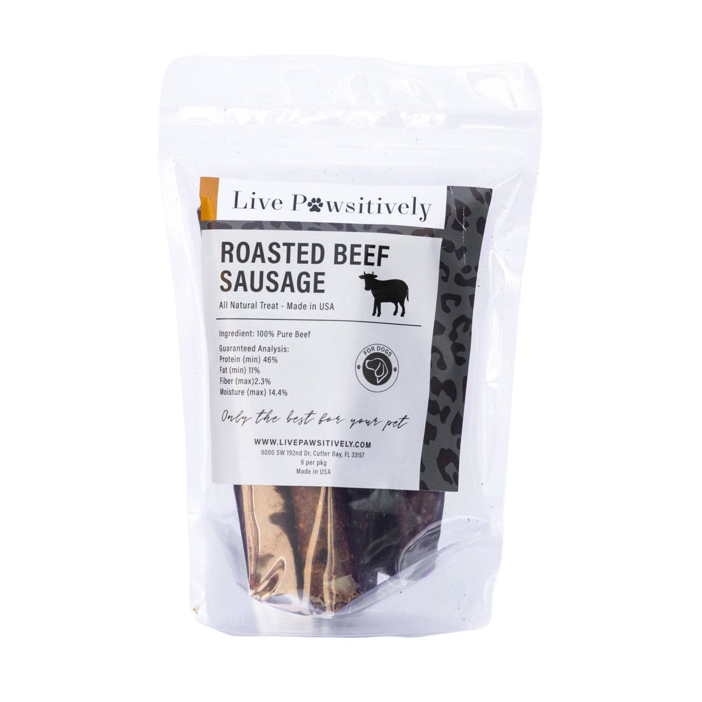 Roasted Beef Sausage