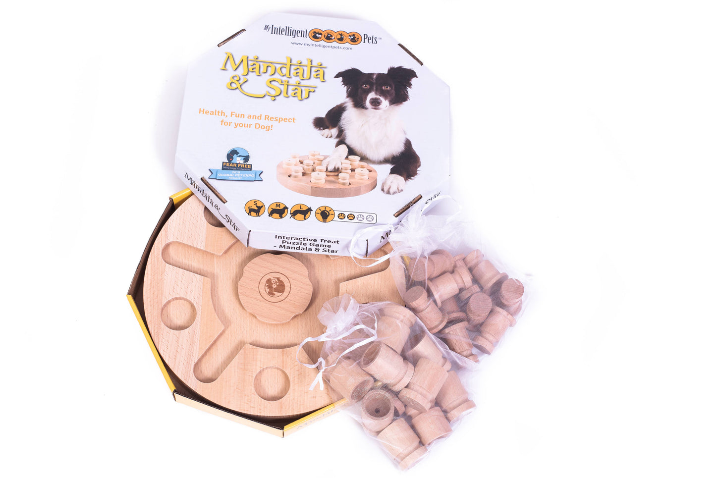 Mandala & Star - Dog Puzzle