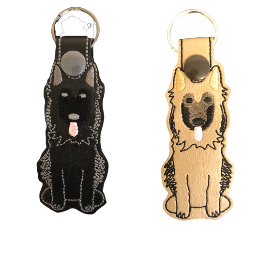 German Shepherd Key Fob