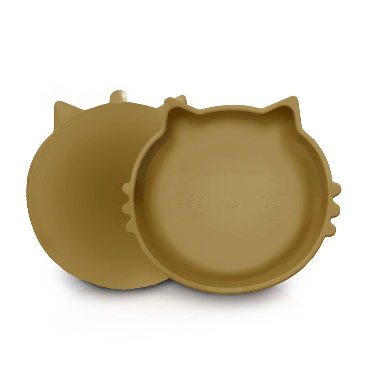 P.T. Supply Co. Cat Shaped Silicone Pet Bowl