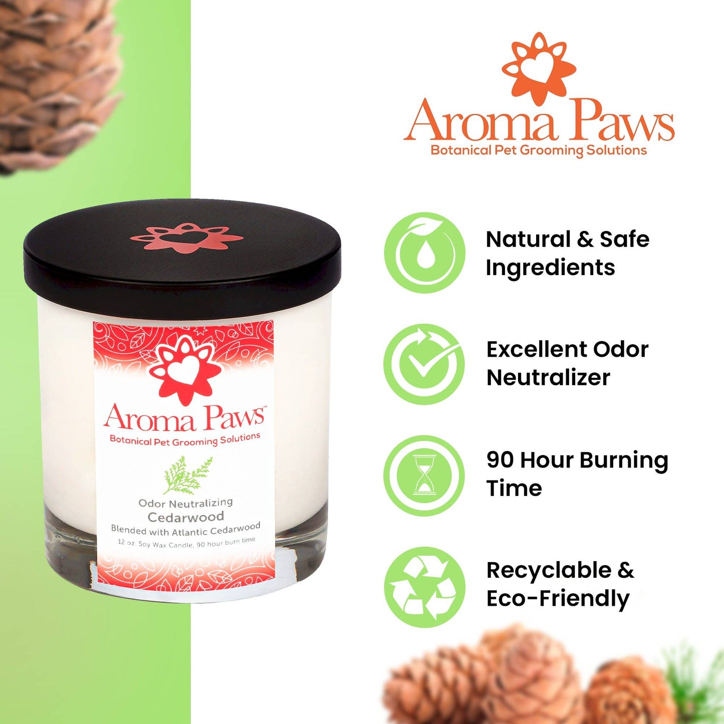 🕯️Cedarwood Candle 12oz