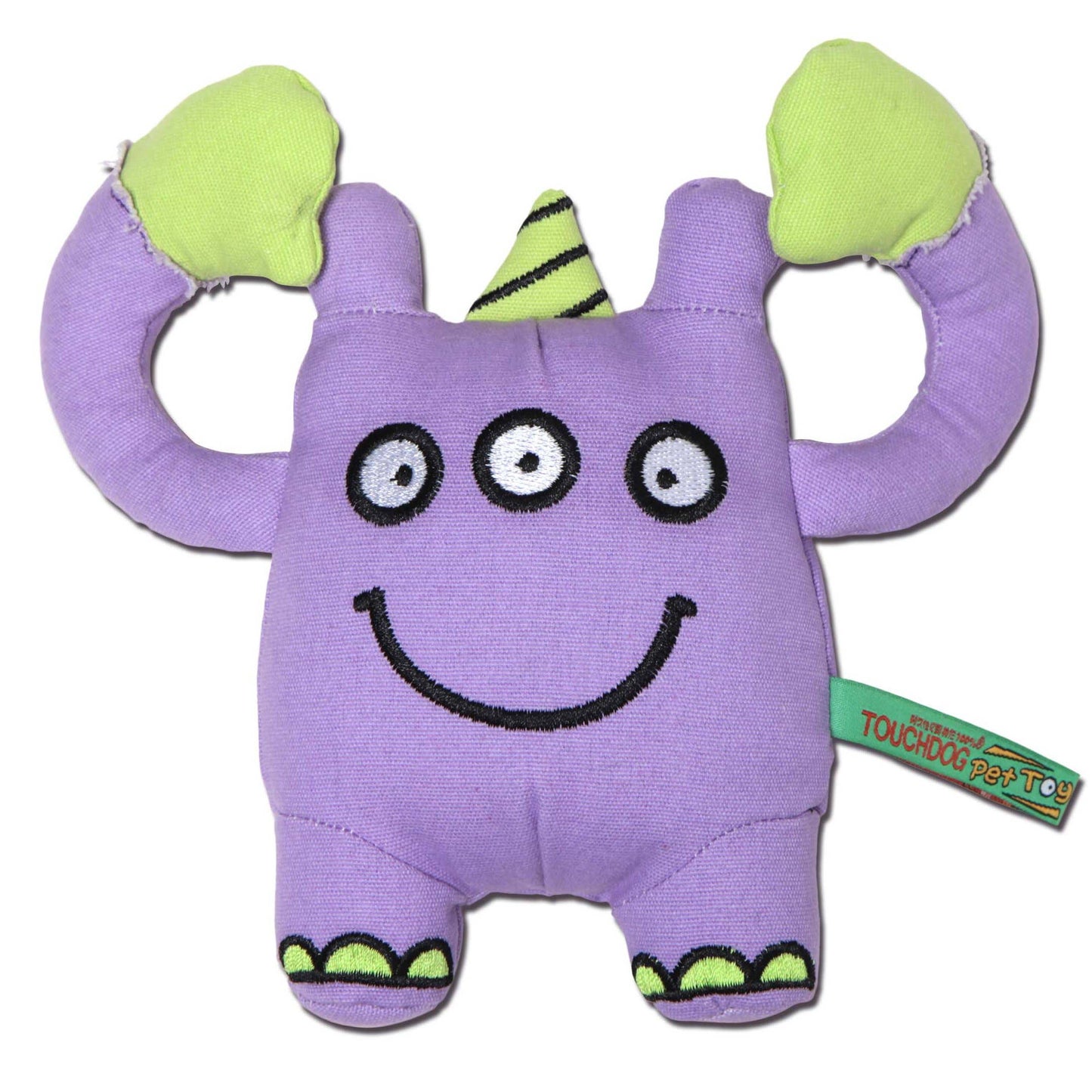 👾🐶💚Three-eyed Monster Dog Toy