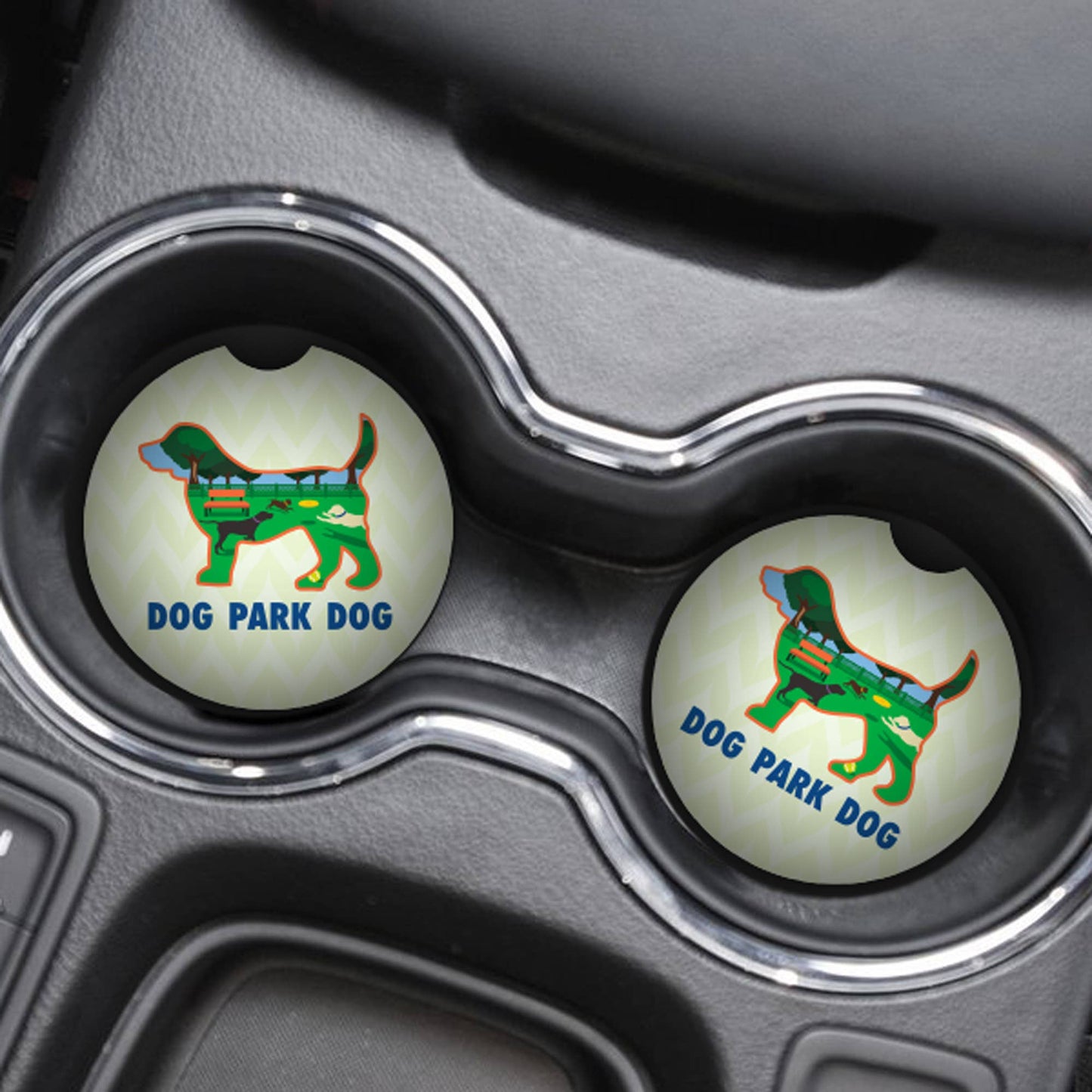 š¾Dog Park Dog Car Coaster