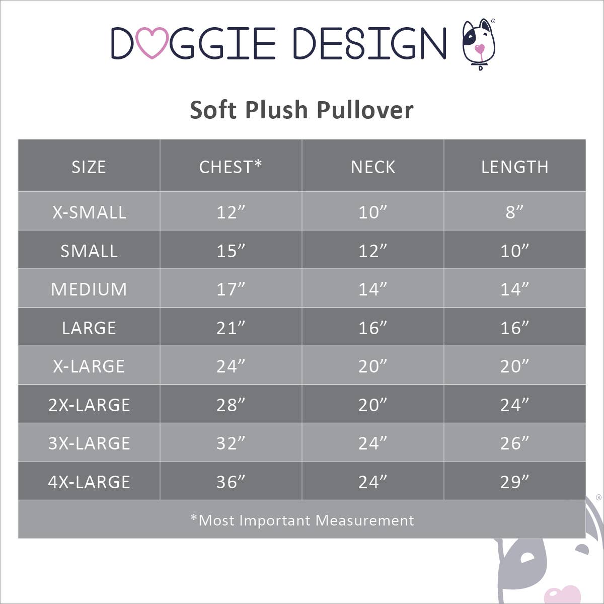 Soft Plush Dog Pullover - Lavender