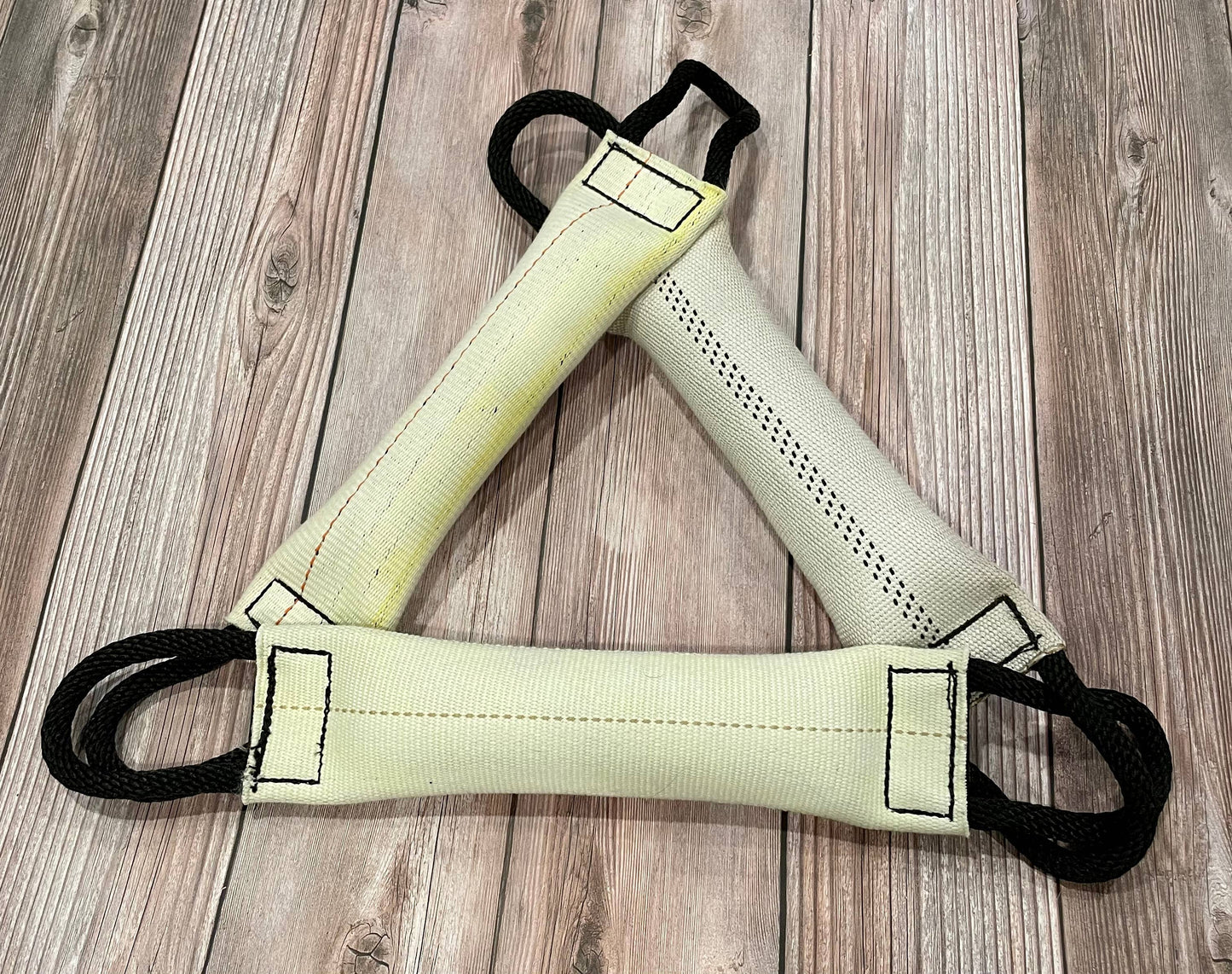 Recycled Fire Hose Tug of War Toy for Police K9