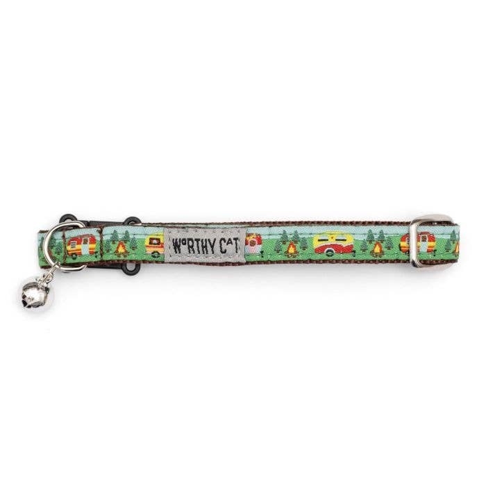 Happy Camper Cat Collar