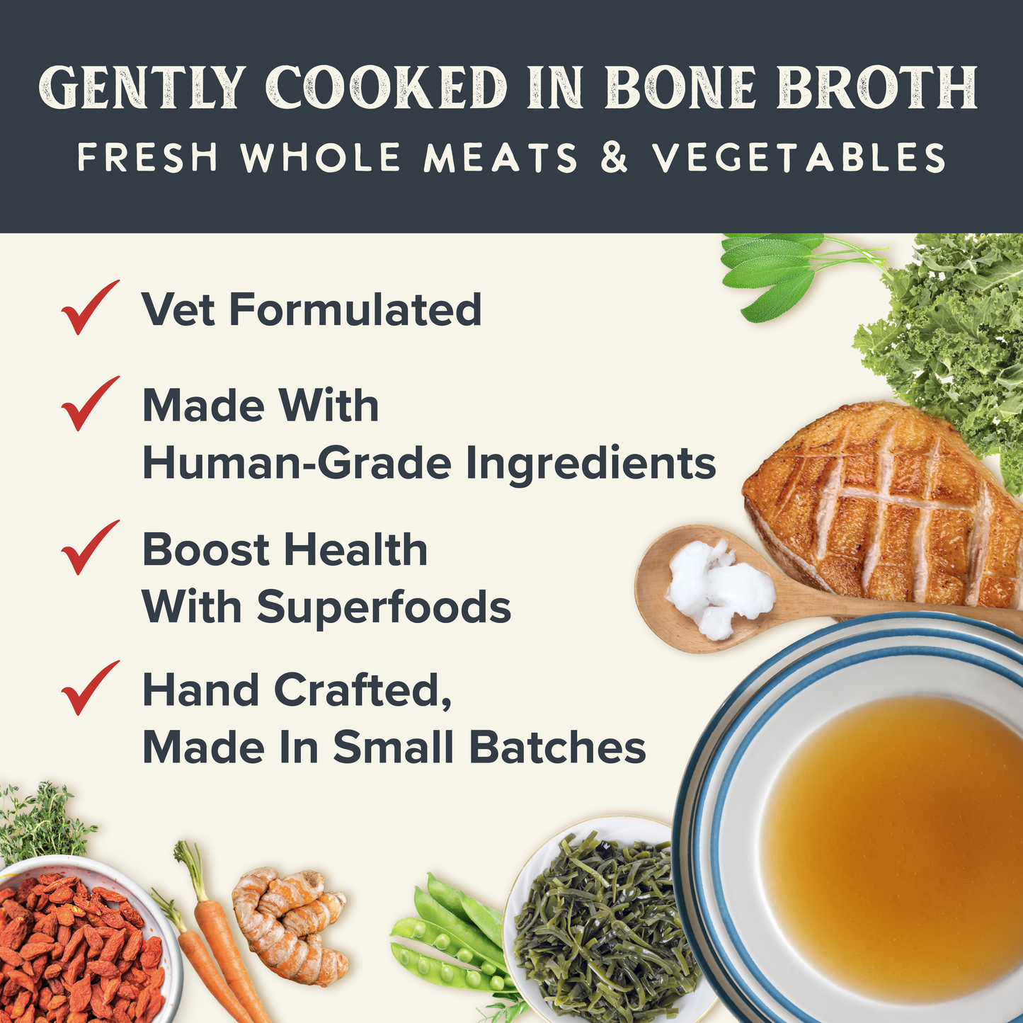 Gently Cooked Duck & Kale for Dogs