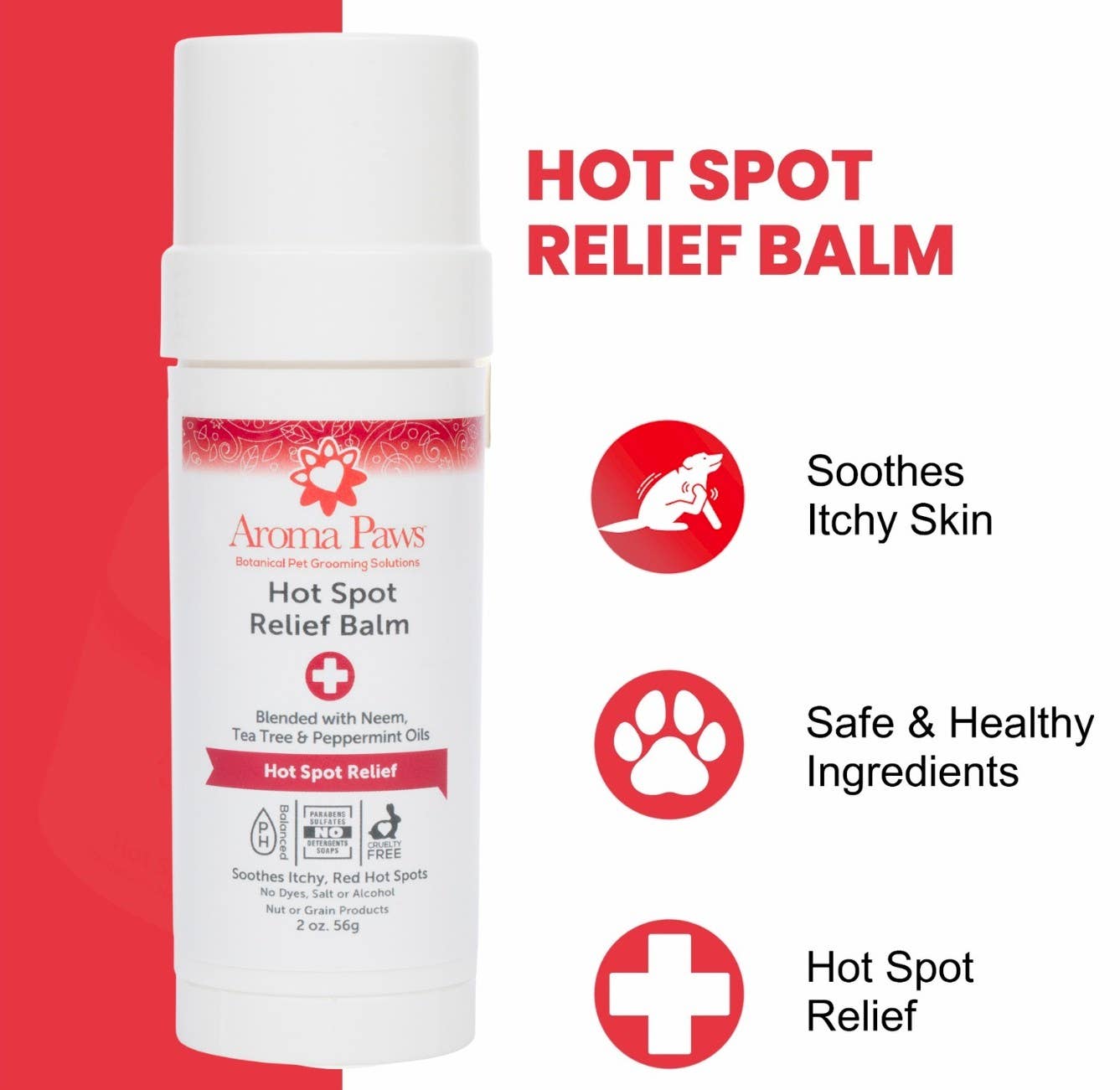 Hot Spot Relief Balm Roll on Applicator