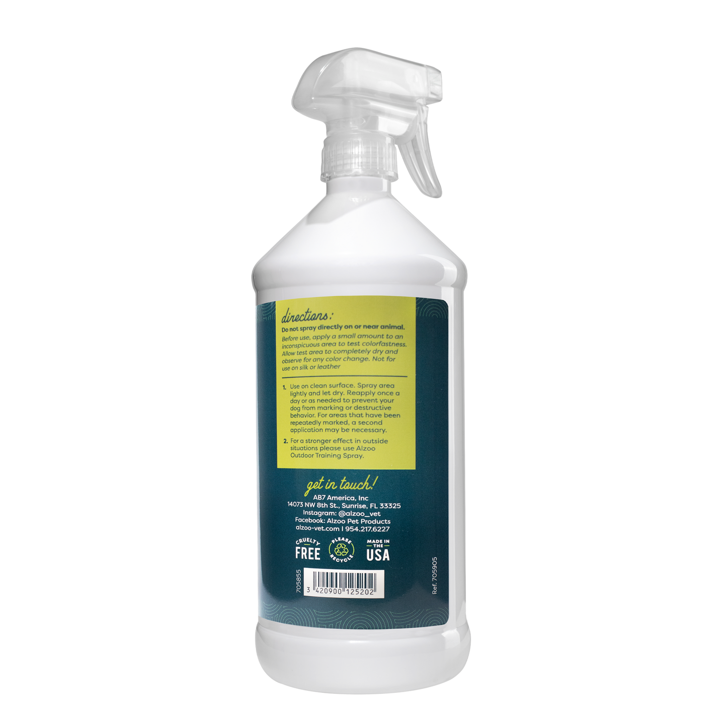 ALZOO Plant-Based Indoor Training Spray for Dogs