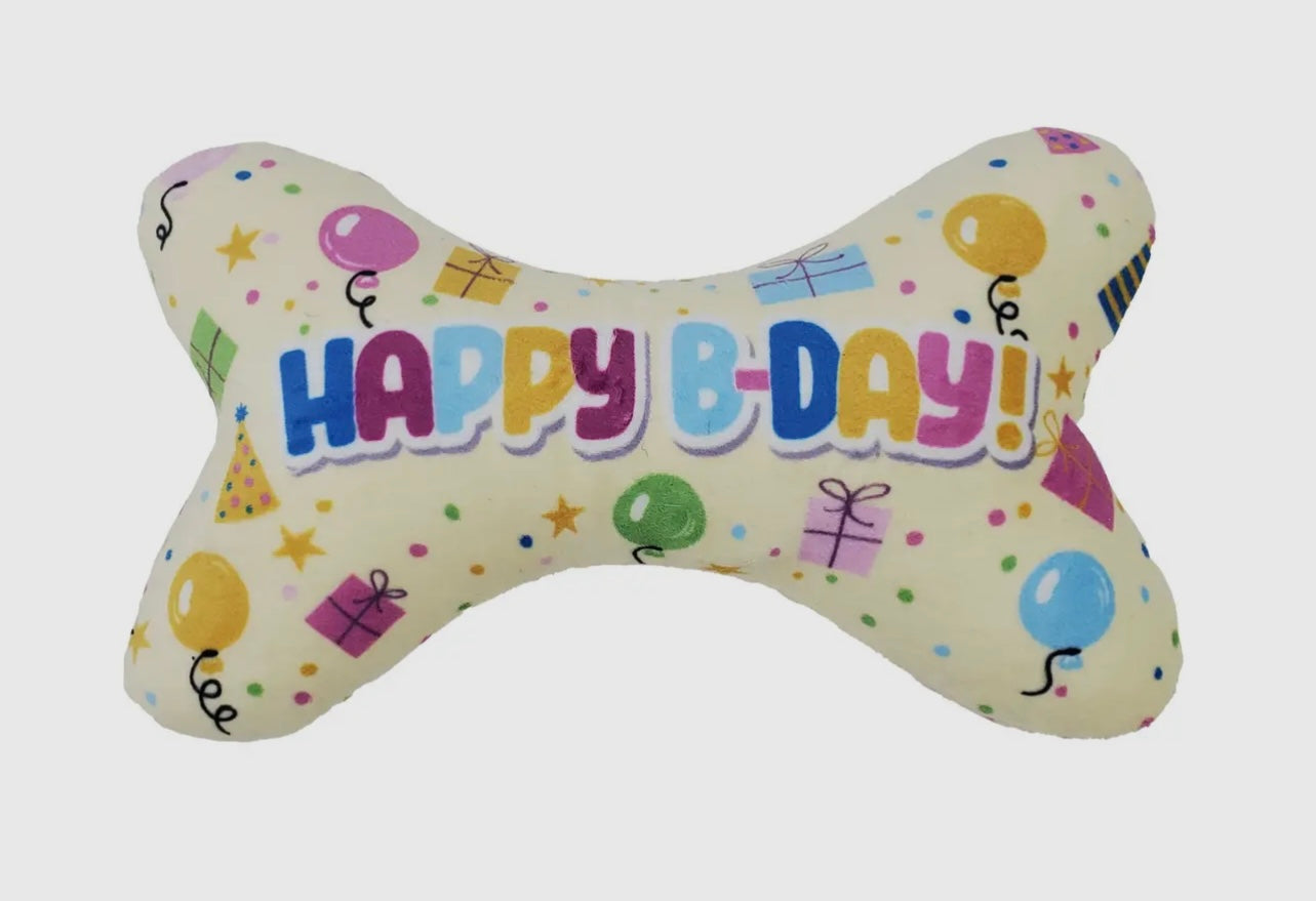 🎉🦴 Happy Birthday Bone Toy
