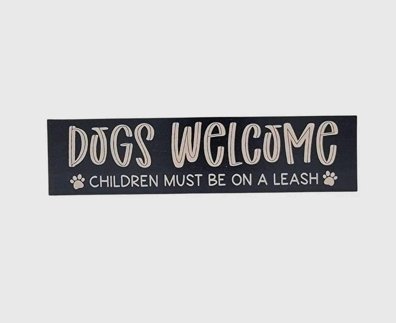 Desk Décor - Dog Shelf Décor Signs