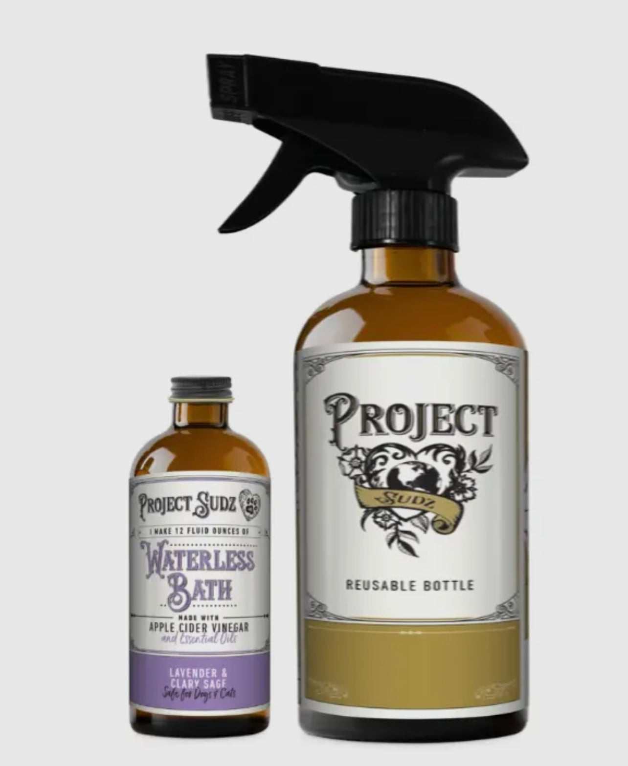Lavender Sage Waterless Bath
Concentrate | Project Sudz