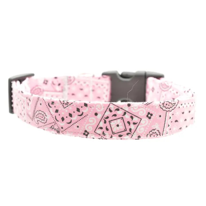 Pink Bandana Collar