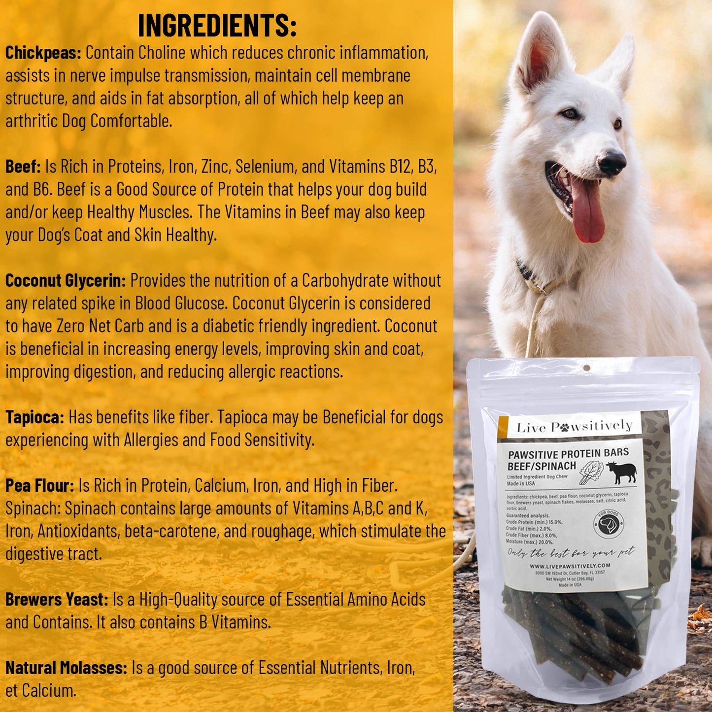 Beef and Spinach Protein Bars for Dogs