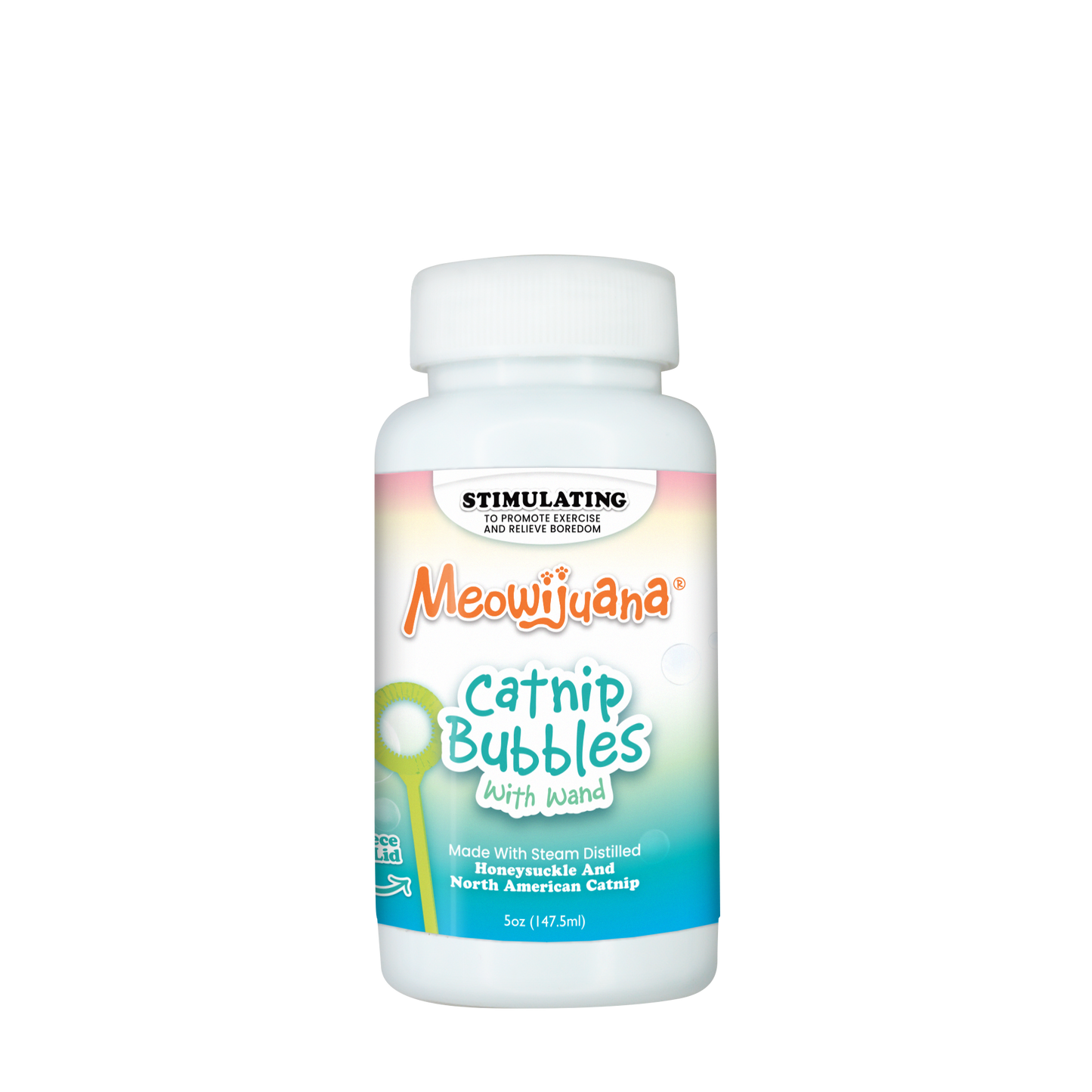 Catnip Bubbles with Honeysuckle 5 oz