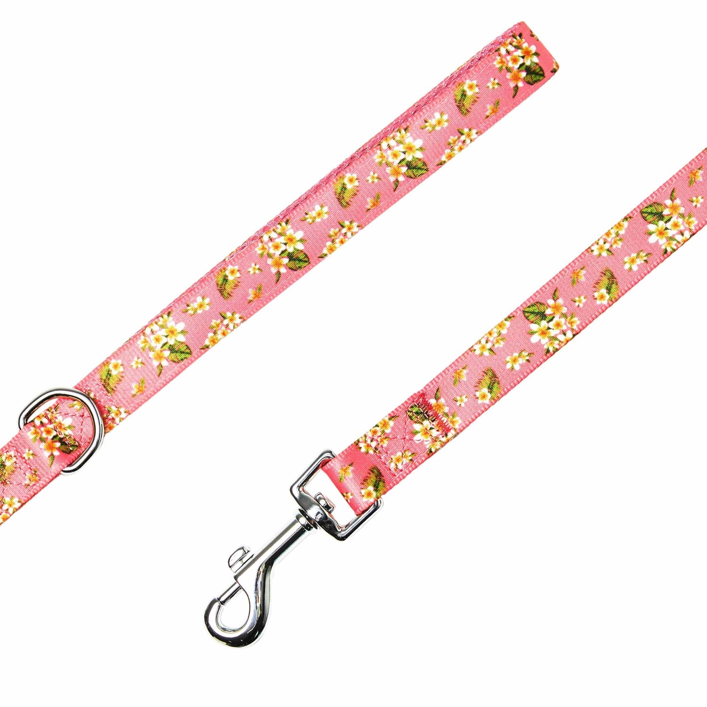🌺🐾Plumeria Flower Dog Leash