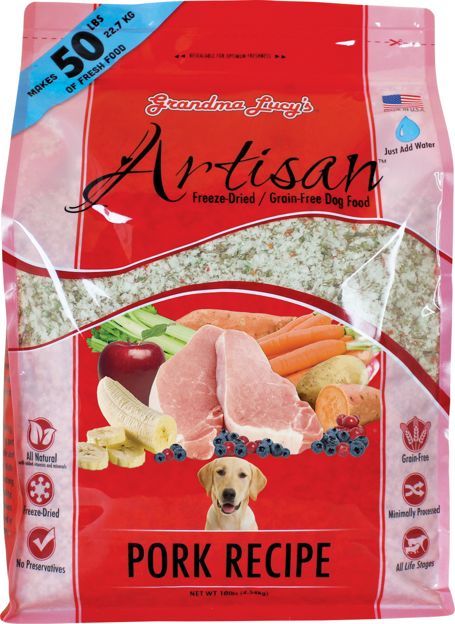 Artisan Pork Dog Food – 10lb