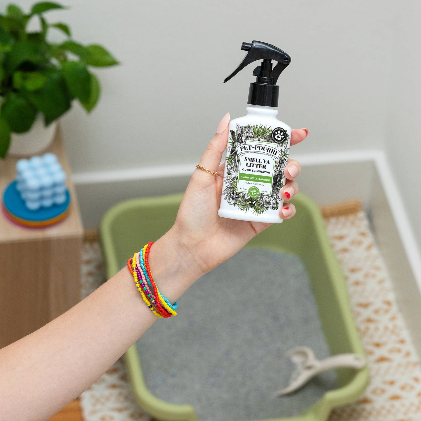 Pet~Pourri Smell Ya Litter Purrfectly Bamboo Odor Refresher