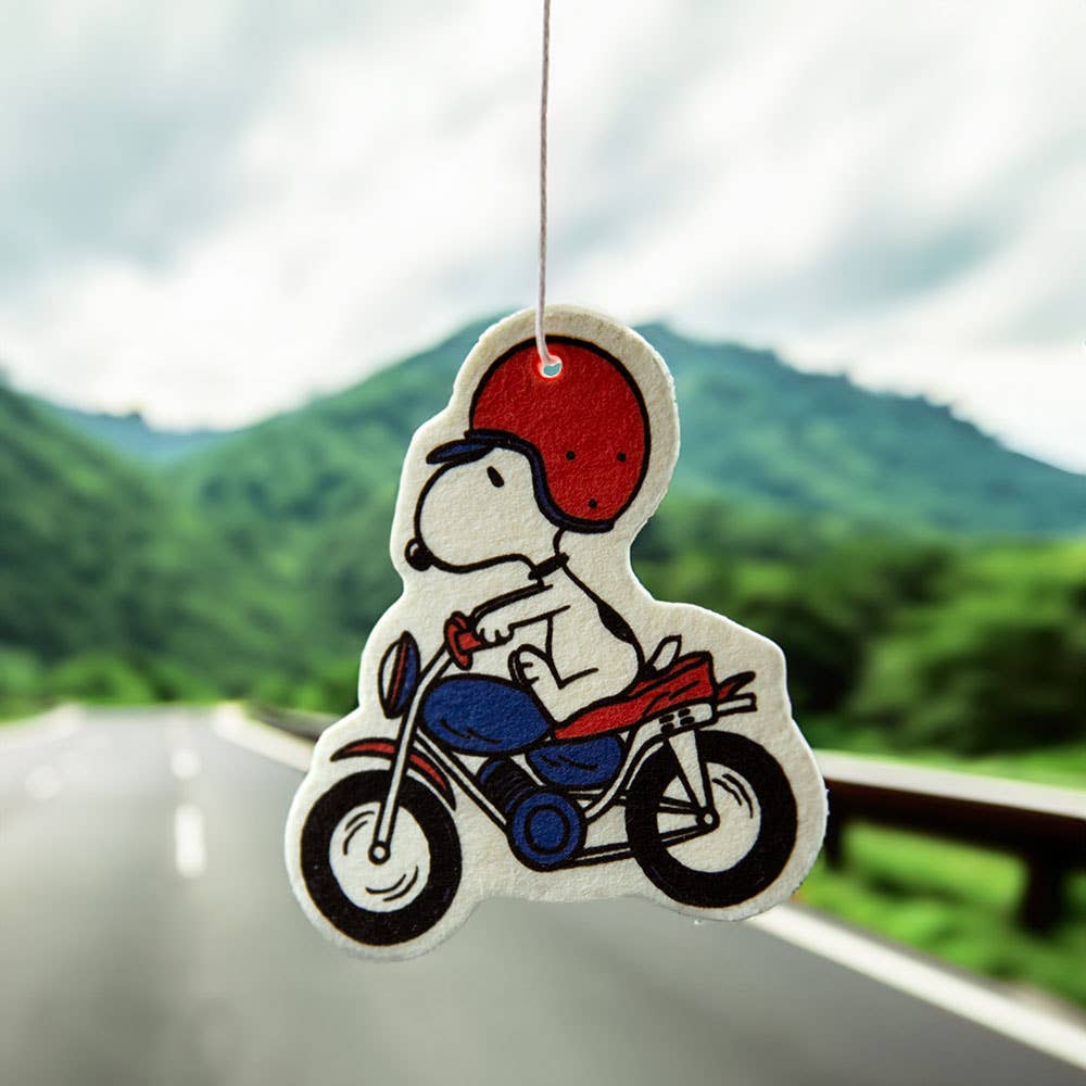 🚗🌿Peanuts® Snoopy Motorcycle Air Freshener